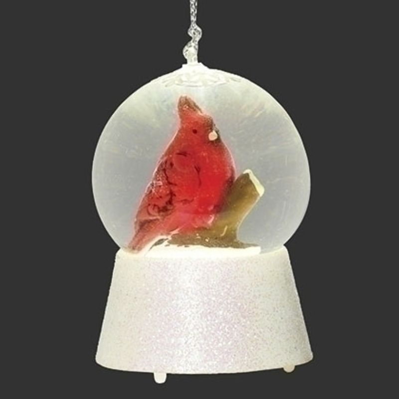 Cardinal LED Dome Ornament
